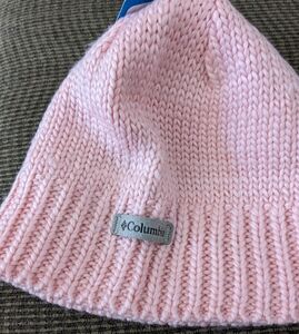 Columbia Pink Knit Beanie